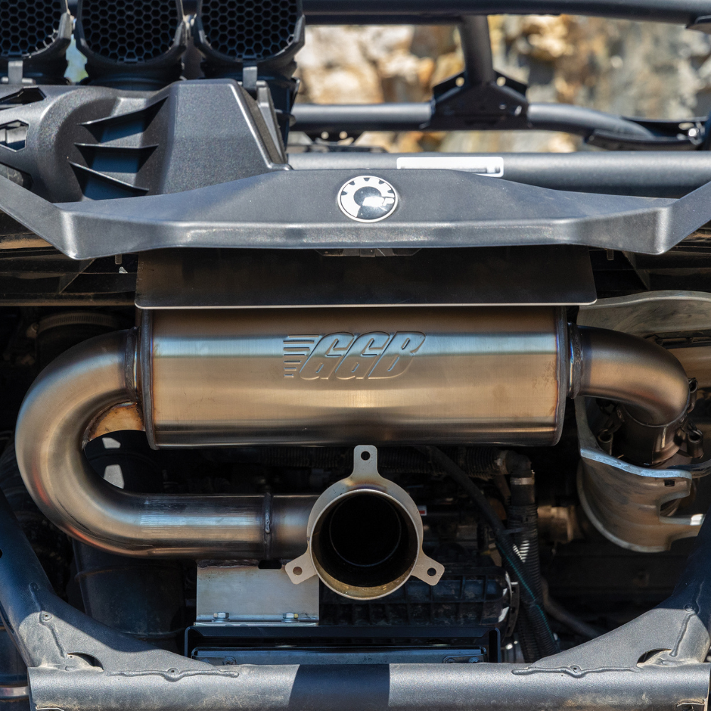 2017-2025 Can-Am Maverick X3 Turbo / Max X3 Turbo Sport Muffler and Bypass Pipe