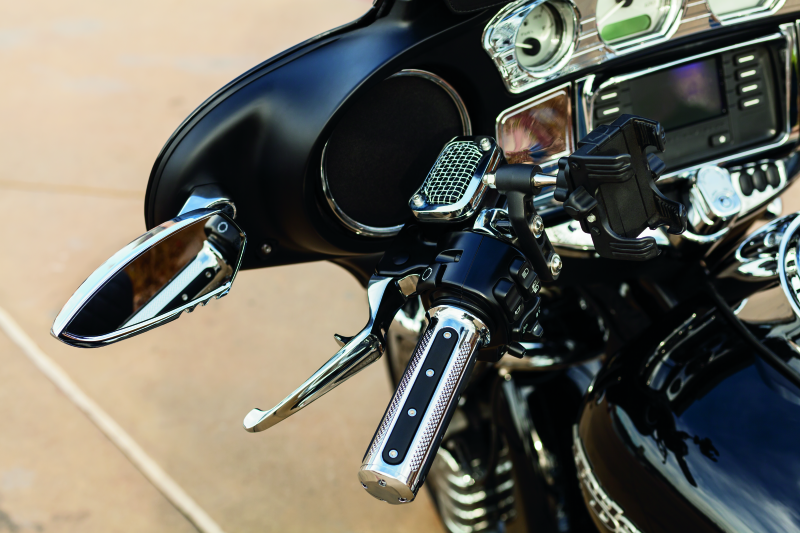 Kuryakyn Standard Accessory Perch Mount Black for Powersports Devices Part 1672