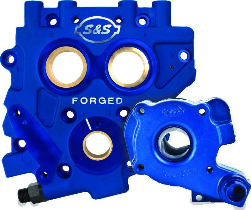 S&S Cycle Part 310-0732 TC3 Oil Pump and Cam Support Plate Kit for Harley Davidson Touring Models