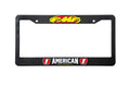 FMF Racing Auto License Plate Frame with Logo and Number 1 Design