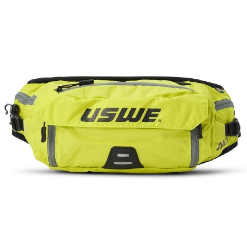 USWE Zulo Waist Pack 2L – Crazy Yellow for Mountain Biking and Powersports