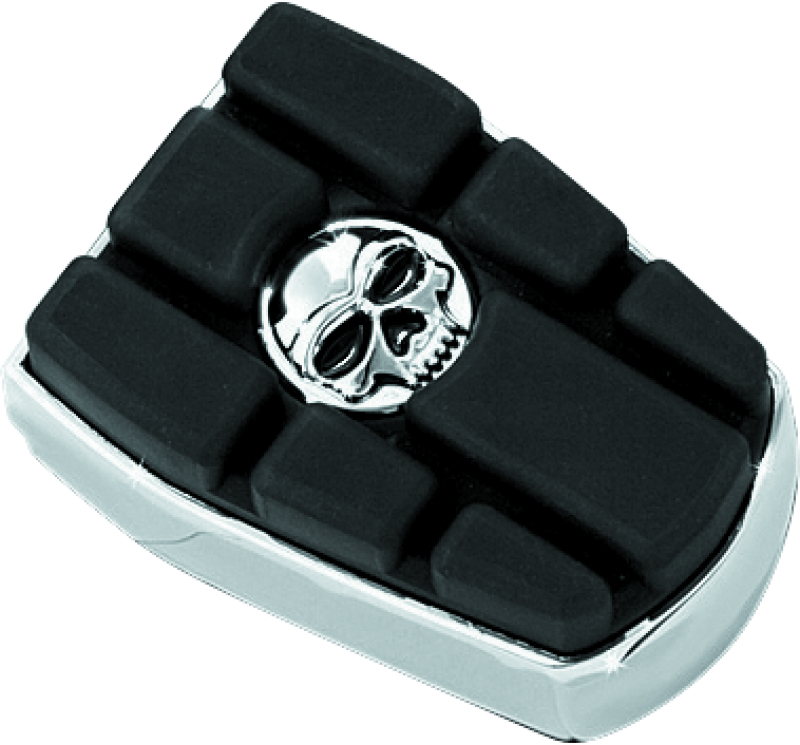 Kuryakyn Zombie Brake Pedal Pad for Harley-Davidson FX Models – Chrome Finish