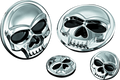 Kuryakyn Replacement Components Zombie Medallions 1 inch Diameter Chrome