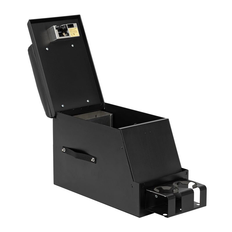 Tuffy Products Series II 10-Inch Black PowerSports Console with Pushbutton Latch System