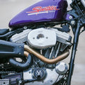 S&S Cycle Tribute Air Cleaner Cover for Stealth Air Cleaners - Chrome