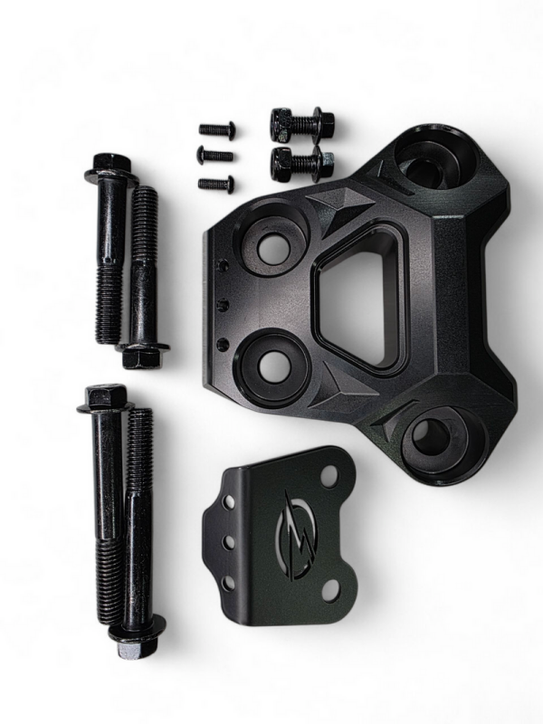 Elektric Offroad 2024+ Can-Am Maverick R Radius Rod Plate - Anodized Black