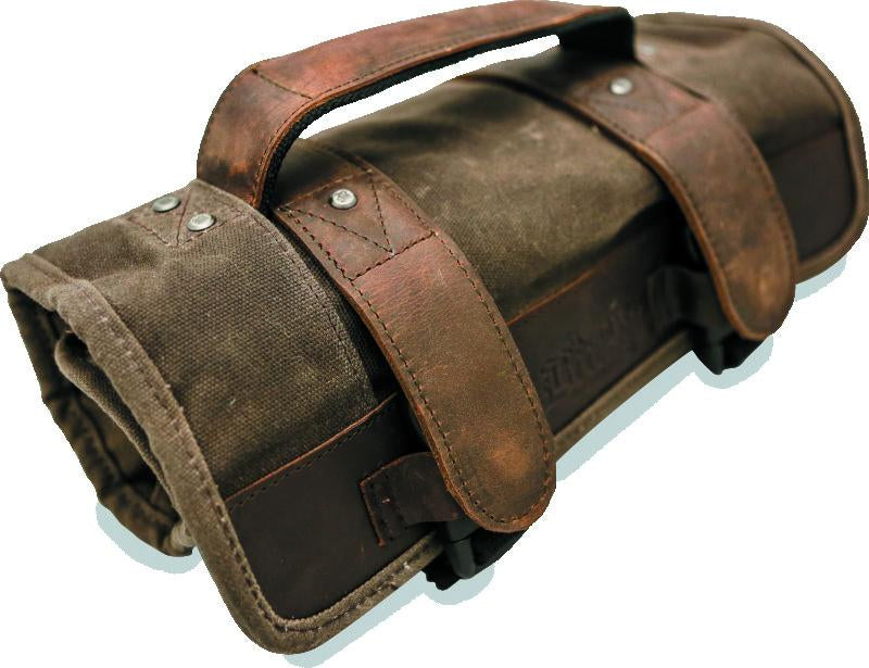 Burly Brand Voyager Tool Roll - Dark Oak for Powersports
