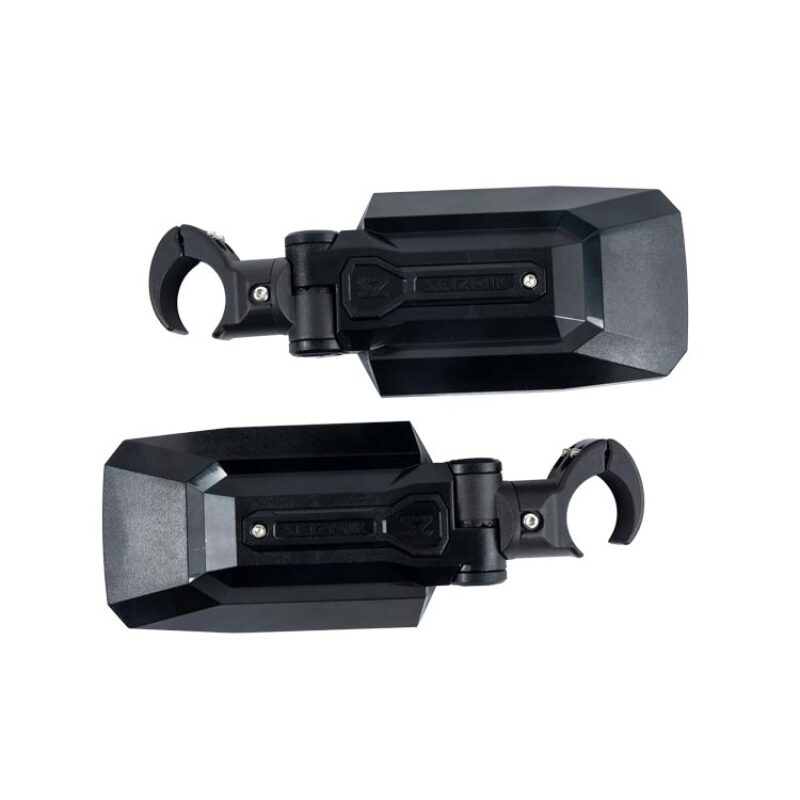 Seizmik TrailRider Side View Mirrors for Polaris, Can-Am, Honda, Kawasaki – Adjustable Pair