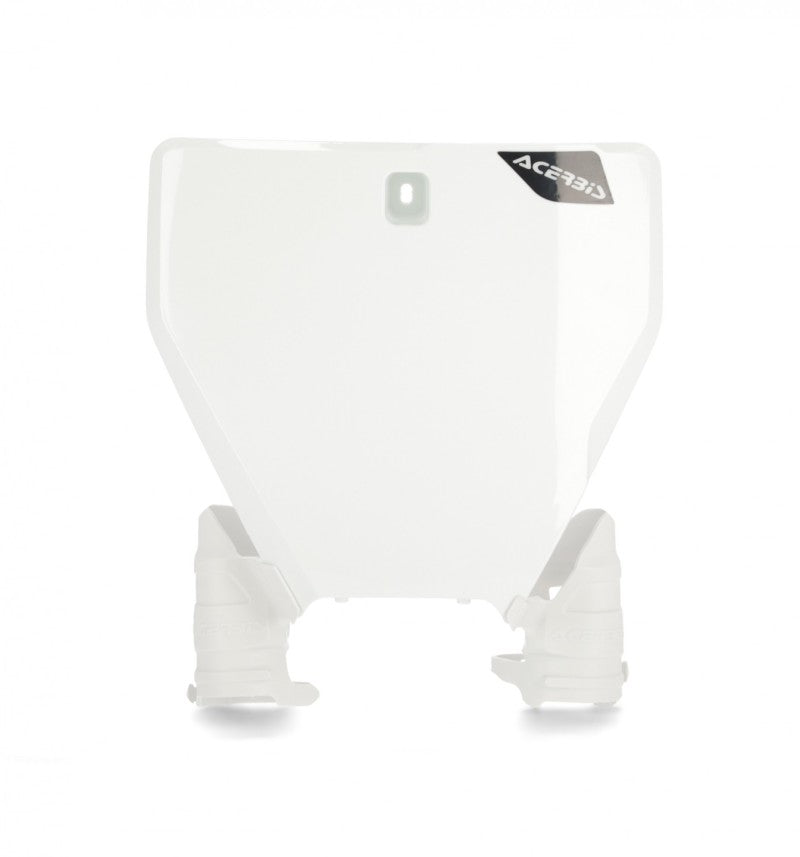 Acerbis 2019-2022 Husqvarna TC/FC/TX/FX Raptor Front Number Plate in White (Part #2791476811)