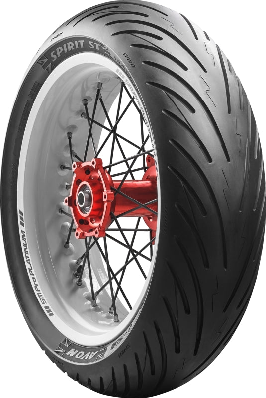 Avon Spirit ST Rear Tire 180/55ZR17 73W TL for Sport and Sport Touring Bikes
