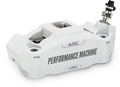 Performance Machine 0052-2426-WC Race Series Radial Mount Caliper with ARC Technology - Right Side, White