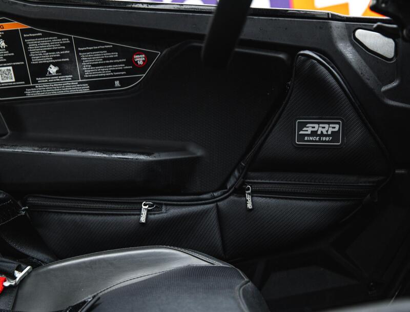 PRP Seats Front Door Bags with Knee Pad for 2025+ Polaris RZR PRO XP, PRO S, and PRO R