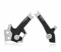 Acerbis 96+ Suzuki DR650 Frame Guards - X-Grip in Gray/Black