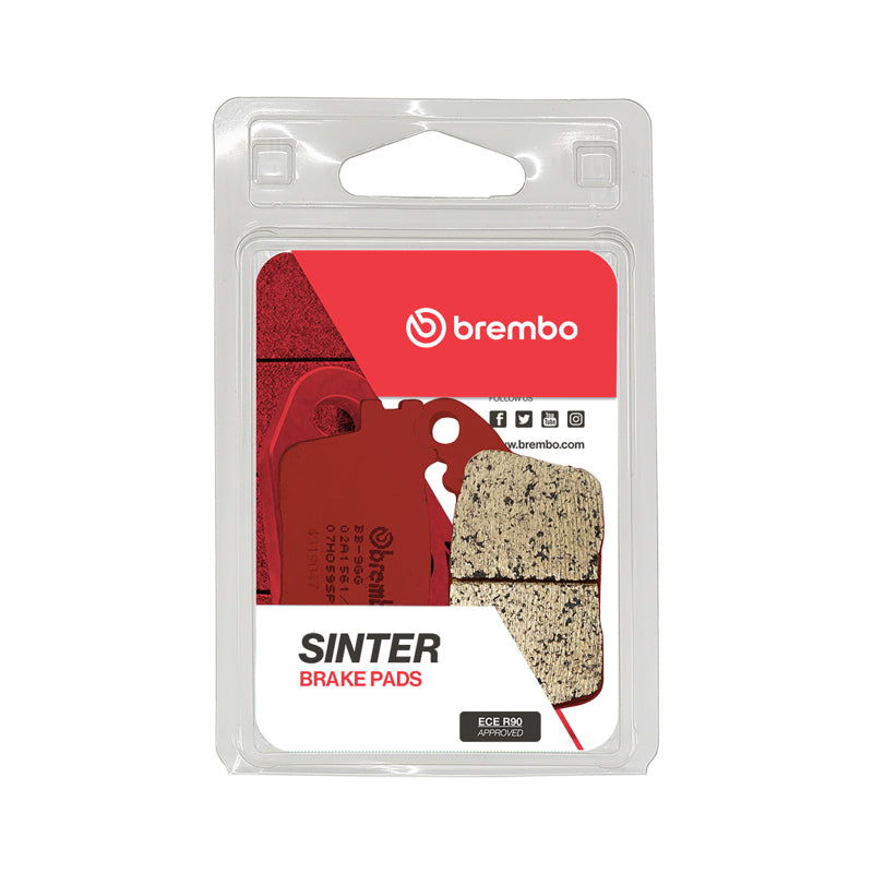 Brembo OE Powersports 07HO59SP Rear Brake Pad for Suzuki GSX-R and Yamaha YZF600R