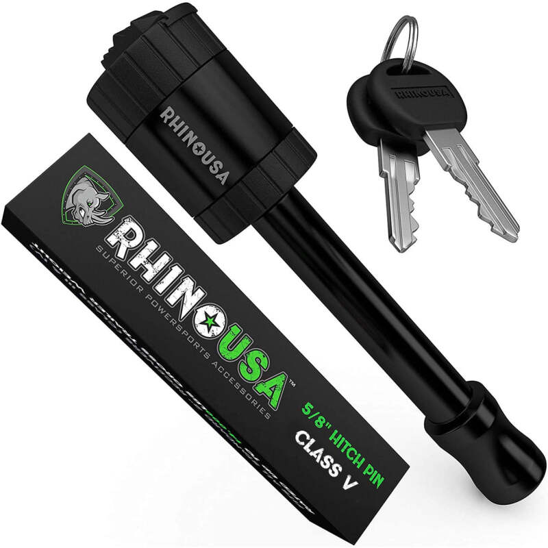 Rhino USA Locking Hitch Pin for 2.5-inch Class V Trailer Hitch