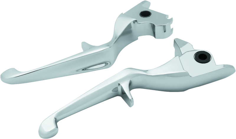 Kuryakyn Trigger Levers for Harley-Davidson Touring Models (2014-2016) in Chrome