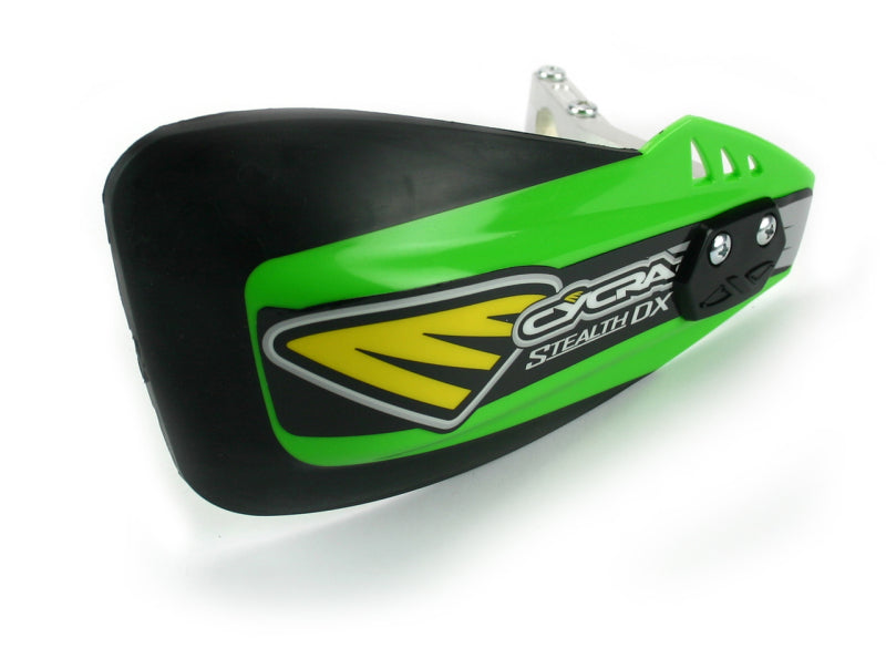 Cycra Stealth DX Handguards in Green with Adjustable Mounting Brackets - Part No. 1CYC-0025-72X