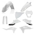Acerbis 21-23 GasGas EC250/300 Full Plastic Kit - White/Black