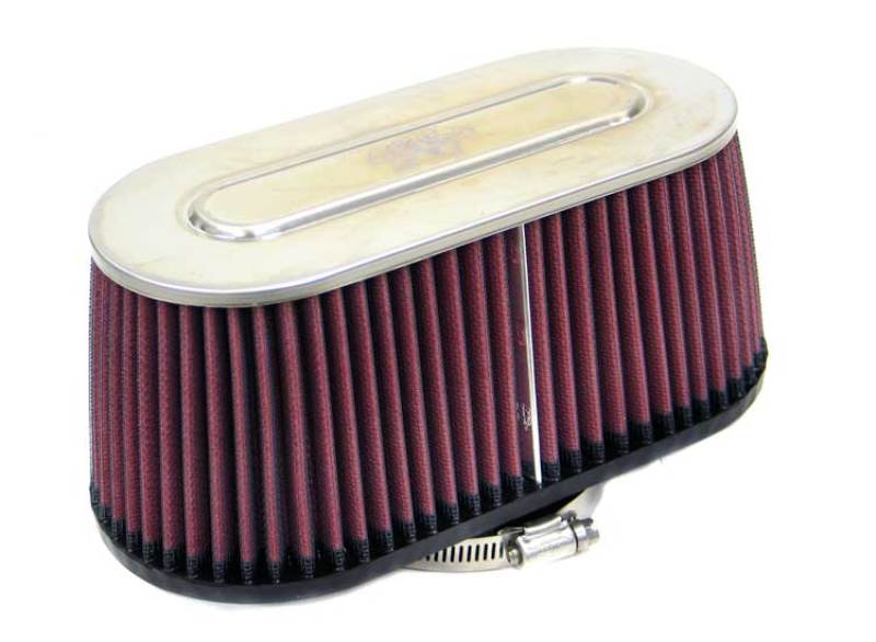 K&N Engineering Marine Flame Arrestor Part 59-5005 – Oval Tapered 3.75-Inch Flange ID with Reusable Cotton Gauze Filter