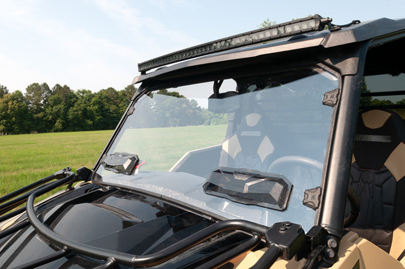 Seizmik Versa-Vent Toolless Windshield for Polaris General 1000 and 4/XP Models