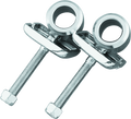 Bikers Choice Chrome Axle Adjusters for Harley Davidson 1973-1999 Models – Replaces H-D 41530-84T