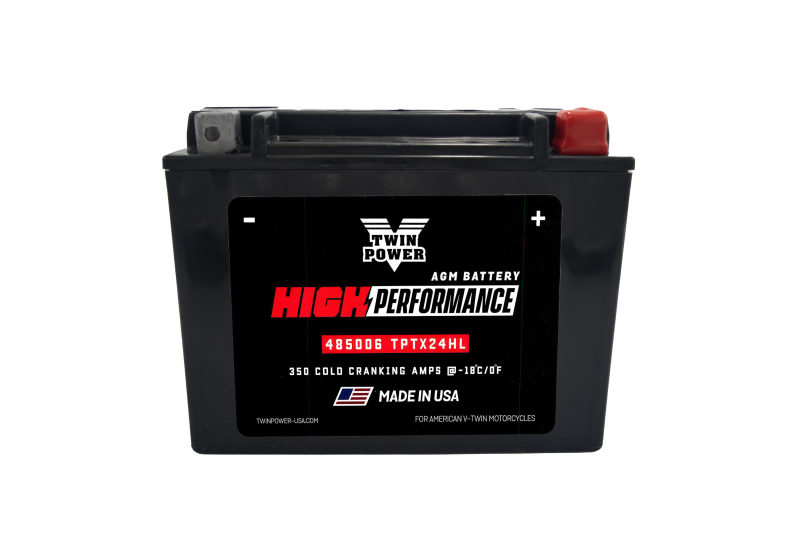 Twin Power YTX-24HL High Performance AGM Battery for Harley Davidson – Made in USA