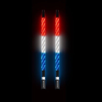 Extreme 2 FT Whips (Pair) + Controller