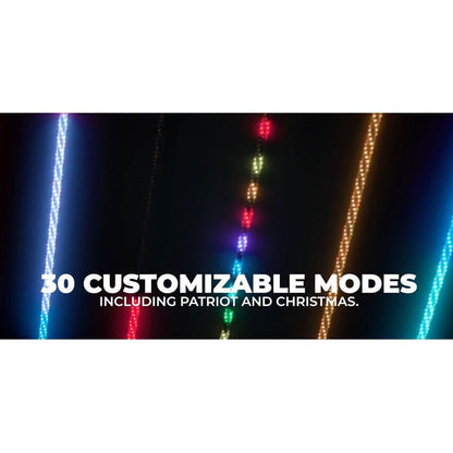 Extreme 2 FT Whips (Pair) + Controller