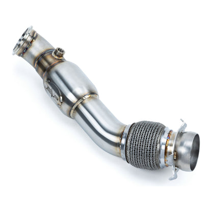 Can Am Maverick R 3" Down Pipe with Bullet Muffler