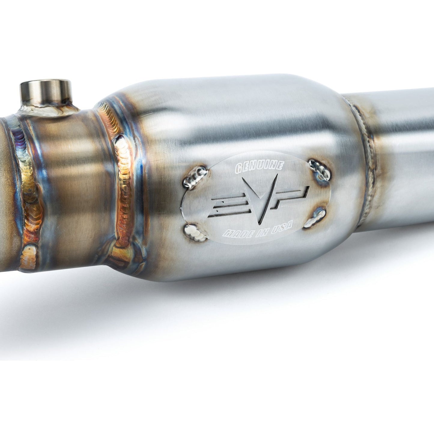 Can Am Maverick R 3" Down Pipe with Bullet Muffler