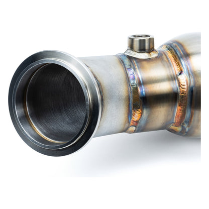 Can Am Maverick R 3" Down Pipe with Bullet Muffler