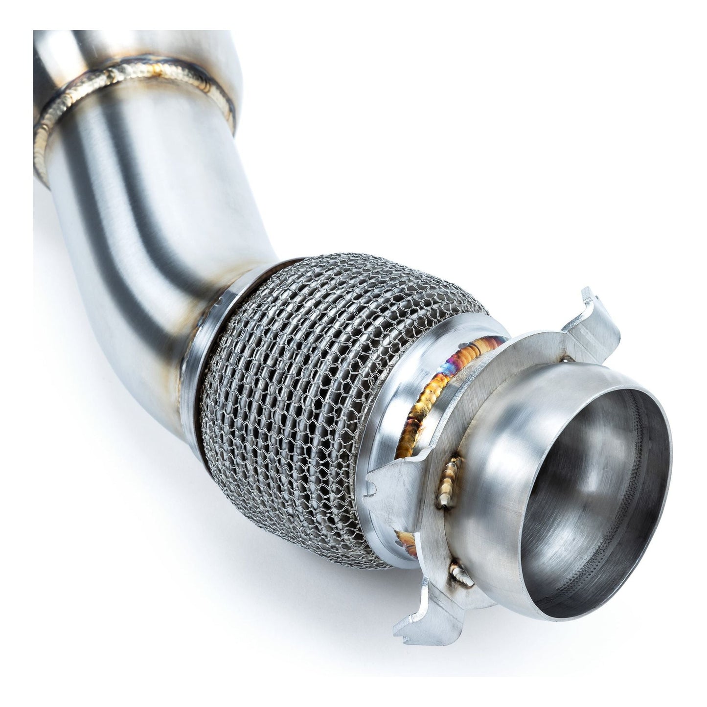 Can Am Maverick R 3" Down Pipe with Bullet Muffler