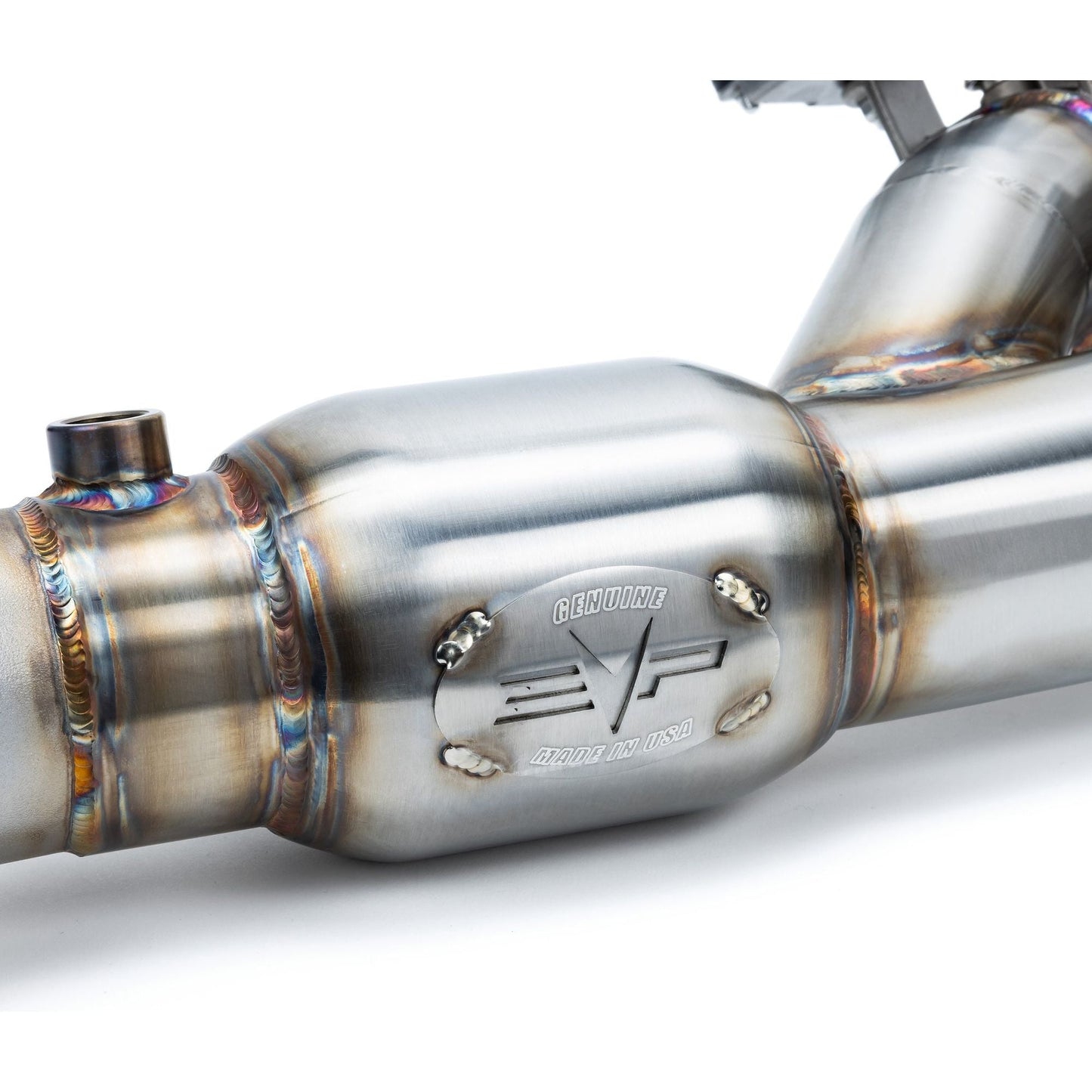 Can Am Maverick R Shocker Electric Side-Dump Down Pipe with Bullet Muffler