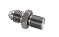 Goodridge P816-03C Straight Male Adapter AN3 to 1/8 NPT for Powersports Applications
