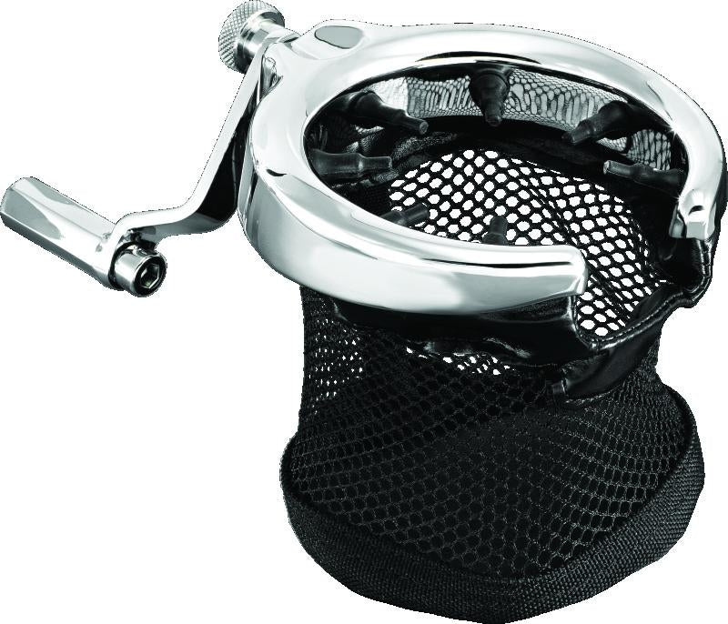 Kuryakyn Passenger Drink Holder for Honda Gold Wing GL1800 2001-2016 - Chrome
