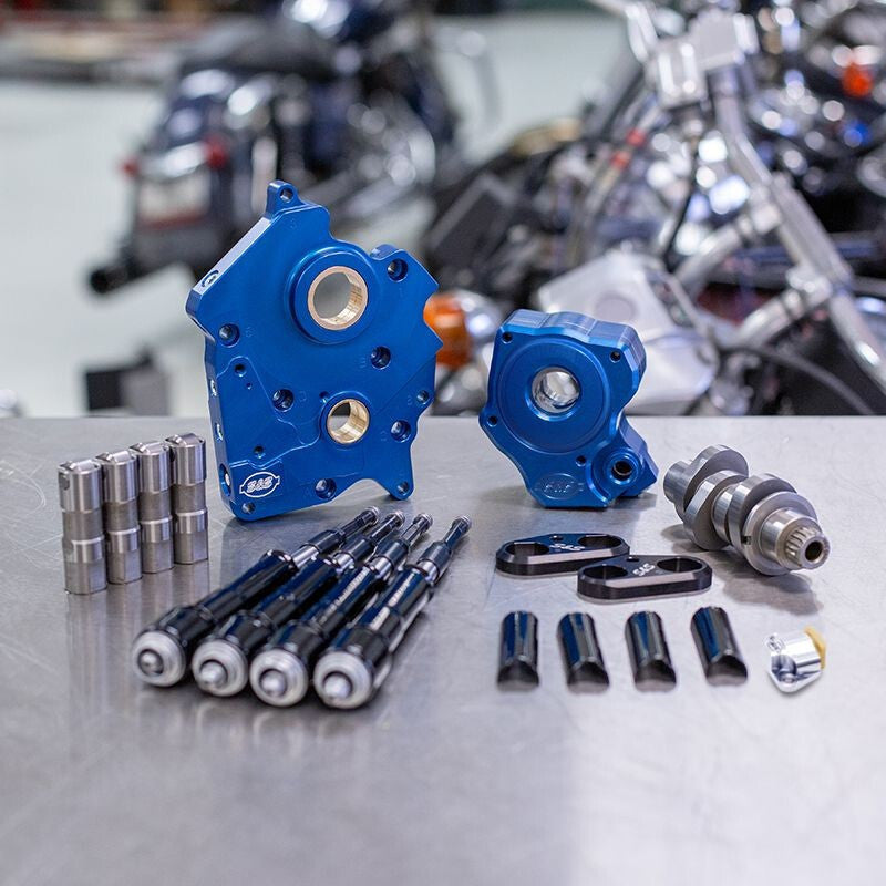 S&S Cycle 2017+ Water Cooled M8 Models Drive Cam Chest Kit - 475C