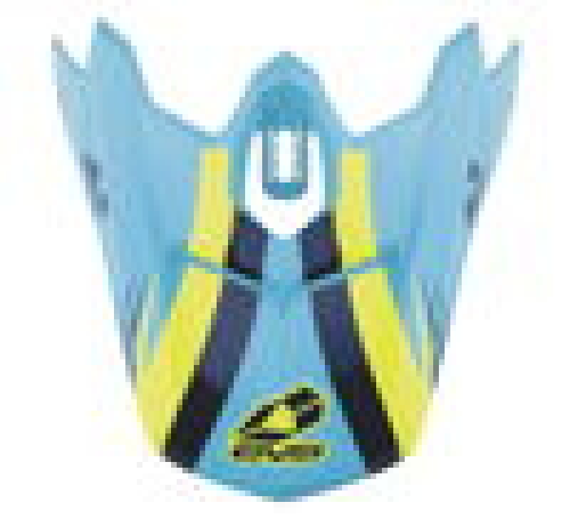 EVS T3 Works Helmet Visor - Blue, Hi-Viz, Yellow for Powersports Helmets