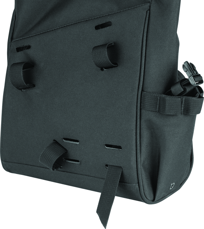 Kuryakyn Hoodrat Universal Swingarm Bag with Secure Roll-Top Design