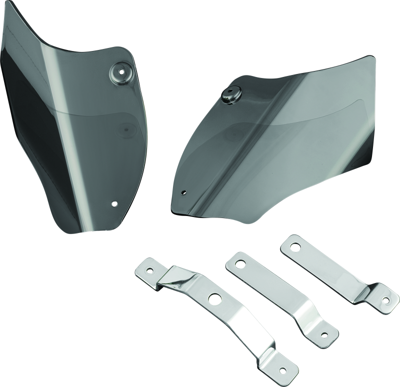 Kuryakyn Saddle Shields Heat Deflectors for Harley Davidson Softail 2000-2017