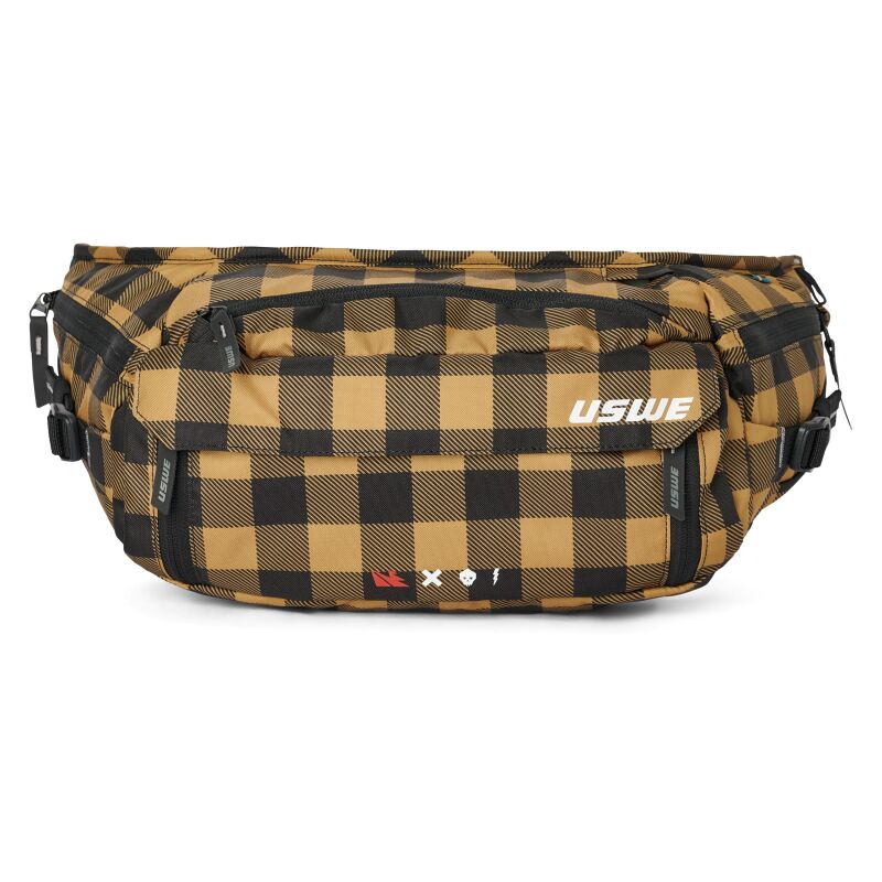 USWE Waist Hip Pack 6L – Flannel Bronze for Mountain Biking and Off-Road Adventures