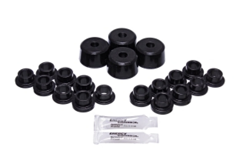 Energy Suspension Polaris Shock Bushing Upgrade Kit - Black (Part #70.7001G)