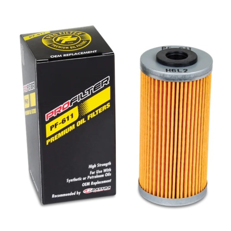 ProFilter PF-611 Premium Oil Filter for Powersports Vehicles