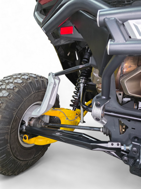 Elektric Offroad 2024+ Can-Am Maverick R High Clearance Billet Radius Rods - Black Anodized