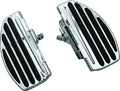 Kuryakyn ISO Passenger Boards Chrome – Comfortable and Stylish Passenger Footrests for Harley and Metric Motorcycles