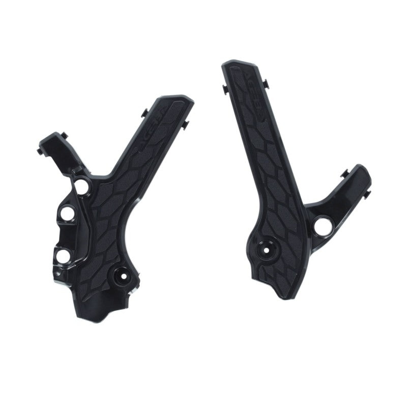 Acerbis 00+ Suzuki DRZ400E/S/SM Frame Guards with X-Grip in Black