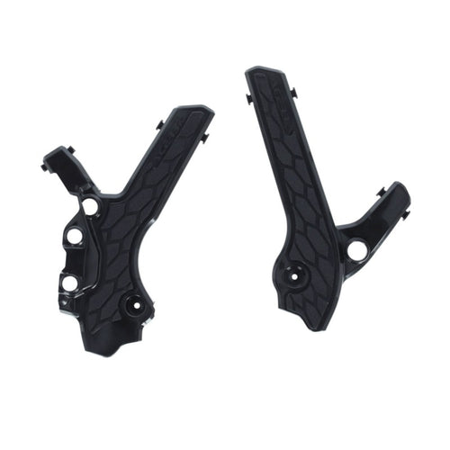 Acerbis 00+ Suzuki DRZ400E/S/SM Frame Guards with X-Grip in Black