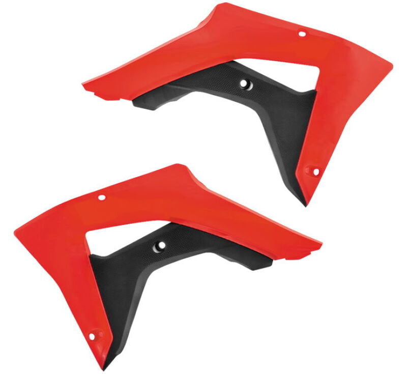 Acerbis Honda CRF250RX and CRF450L/CRF450RX Radiator Shroud in Red/Black