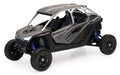 New Ray Toys Polaris RZR Pro R 4 Matte Heavy Metal Scale 1:18 - Remote Control Off-Road Vehicle