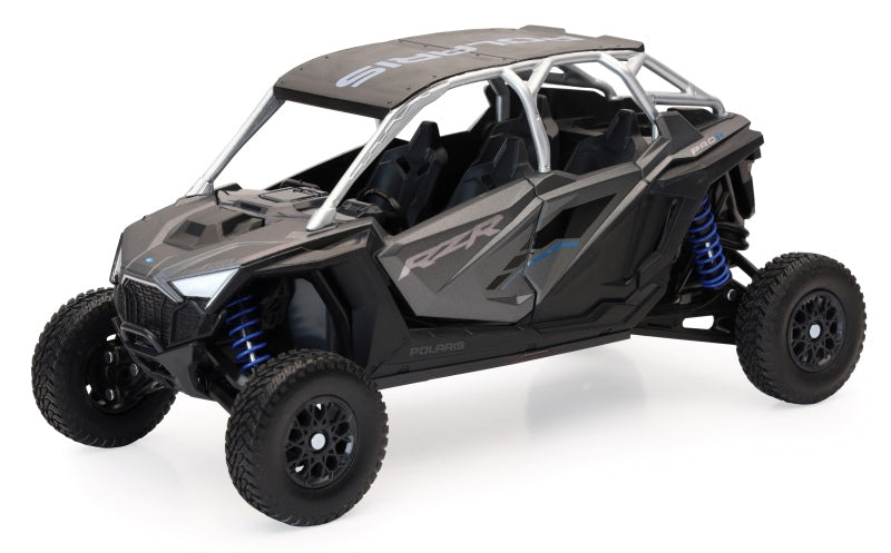 New Ray Toys Polaris RZR Pro R 4 Matte Heavy Metal Scale 1:18 - Remote Control Off-Road Vehicle