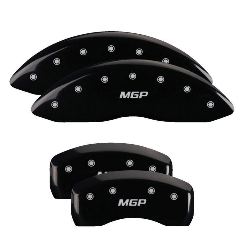 MGP 36027SMGPBK Black Powder Coat Caliper Covers for 2019-2020 Lincoln Nautilus